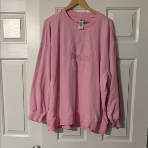 New Pink Disneyland Women's Sweater